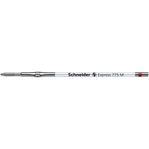 SCHNEIDER Kugelschreibermine Express 775 - M, rot (dokumentenecht)