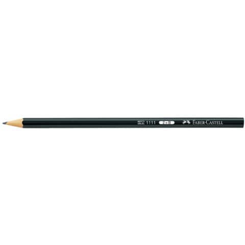 FABER CASTELL Bleistift 1111 - B, schwarz
