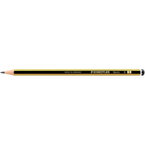 STAEDTLER Noris® Bleistift 120 - B, gelb-schwarz