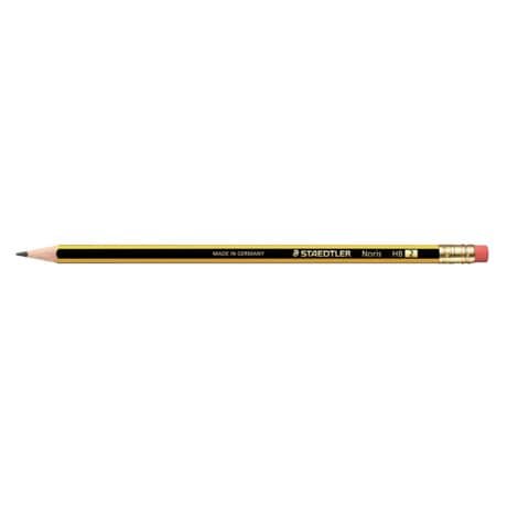 STAEDTLER Noris® Bleistift 122 mit Radiertip, HB