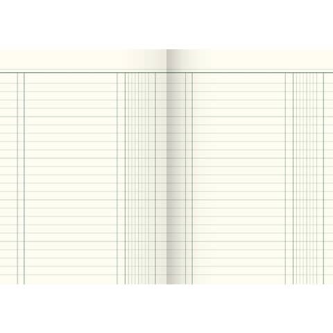 KÖNIG & EBHARDT Spaltenbuch mit festem Kopf - A5, 1 Spalte, 40 Blatt