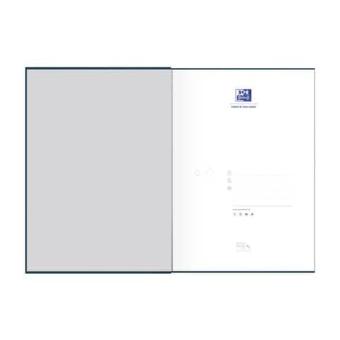 OXFORD Notizbuch Office Essentials DIN A4 kariert, blau Hardcover 192 Seiten