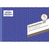 AVERY ZWECKFORM 308 Buchungsbeleg, DIN A5 quer,...