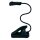 WEDO 2541001 LED Buch-Leselampe schwarz