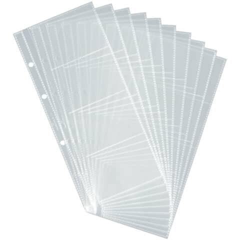 DURABLE Visitenkartenhüllen transparent, für bis zu 8 Visitenkarten, 10 St.