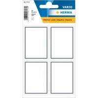 HERMA 5713 Schuletiketten neutral grauer Rand 40x55 mm