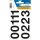 HERMA 4189 Zahlen 33 mm 0-9 wetterfest Folie schwarz  2 Bl.
