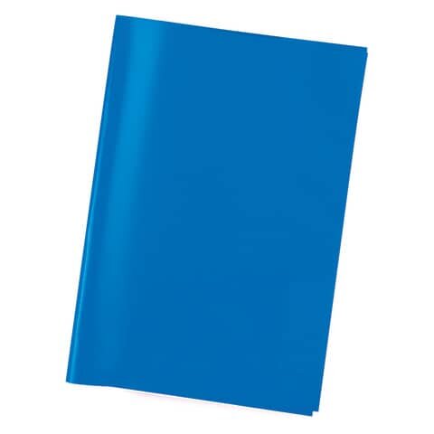HERMA Heftumschlag transparent blau Kunststoff DIN A4