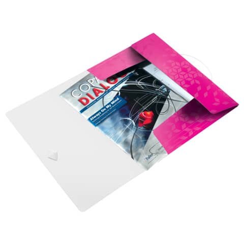 LEITZ Eckspanner WOW 4599 DIN A4 pink
