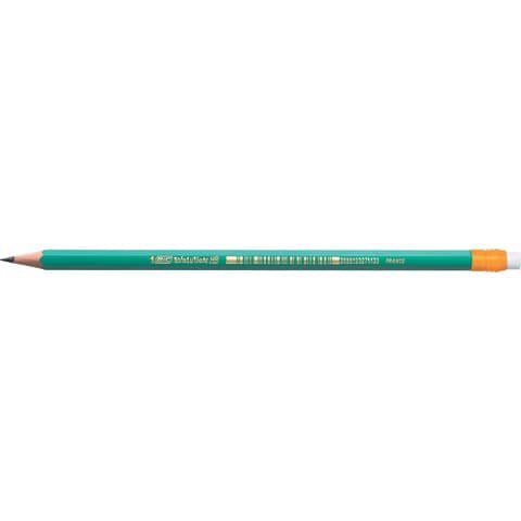 BIC Bleistift Evolution® Orginal - HB, mit Radierer, grün