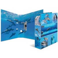 HERMA Motivordner Delfine 7,0 cm DIN A4