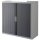 PAPERFLOW Rollladenschrank easyOffice 1-Meter Schrank, grau/anthrazit