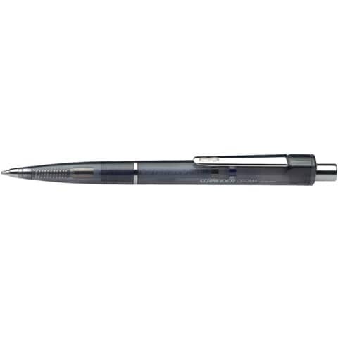 SCHNEIDER Druckkugelschreiber Optima - M, schwarz (dokumentenecht)