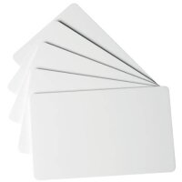 100 DURABLE DURACARD dick Blanko-Plastikkarten weiß
