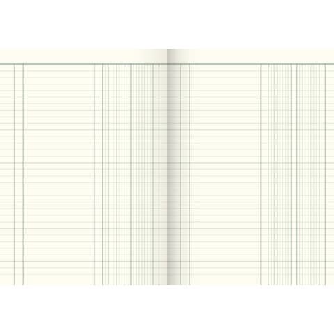 KÖNIG & EBHARDT Spaltenbuch mit festem Kopf - A4, 2 Spalten, 40 Blatt