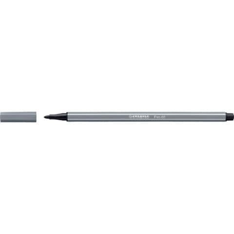 STABILO Premium-Filzstift Pen 68 - dunkelgrau