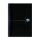 OXFORD Notizbuch Office Essentials DIN A5 liniert, schwarz Hardcover 192 Seiten