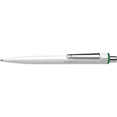 SCHNEIDER Druckkugelschreiber K3 Biosafe - M, grün (dokumentenecht)