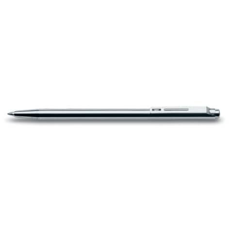 PILOT Kugelschreiber Birdie BPS-30SK, F,Edelstahl, Schaft silber, Schreibfarbe schwarz