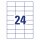 720 AVERY Zweckform Etiketten 6172 weiß 64,6 x 33,8 mm
