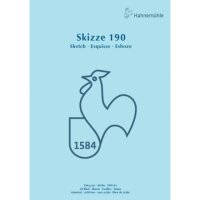 HAHNEMÜHLE Skizzenblock - A5, 190 g/qm, 50 Blatt