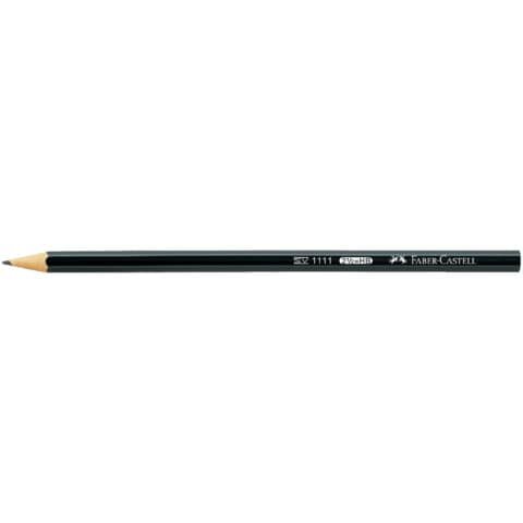 FABER CASTELL FABER-CASTELL 1111 Bleistifte HB schwarz, 12 St.