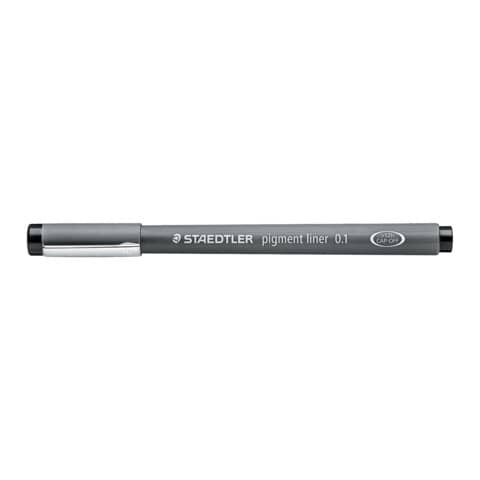 STAEDTLER pigmentliner 308 Fineliner schwarz 0,1 mm, 1 St.
