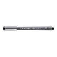 STAEDTLER pigmentliner 308 Fineliner schwarz 0,1 mm, 1 St.