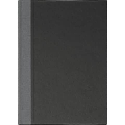 KÖNIG & EBHARDT Geschäftsbuch 86-55223 DIN A4 kariert, schwarz Hardcover 192 Seiten