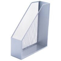 Q-CONNECT Stehsammler Metalldraht - silber