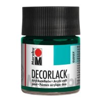 MARABU Decorlack Acryl - Tannengrün 075, 50 ml