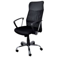 OFFICE PRODUCTS Drehstuhl Korfu mit Armlehne - schwarz