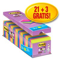 POST-IT Haftnotiz Super Sticky Notes Vorteilspack - 76 x...