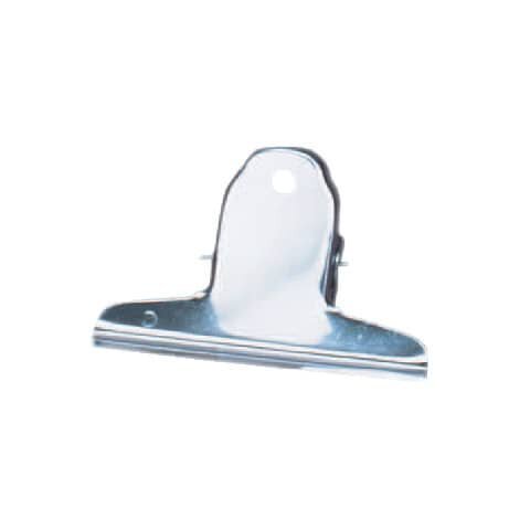 10 ALCO Briefklemmer silber 7,5 cm