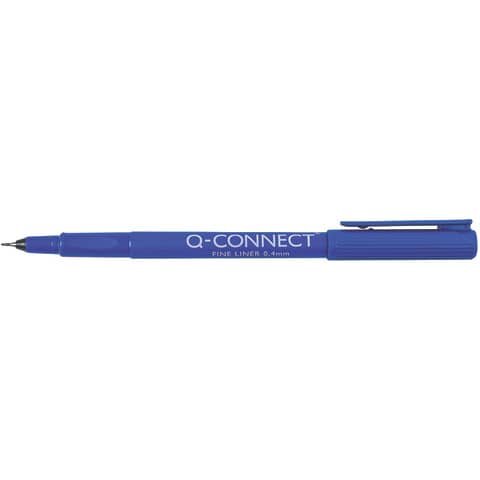 Q-CONNECT Feinschreiber 0,4 mm, blau