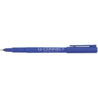 Q-CONNECT Feinschreiber 0,4 mm, blau