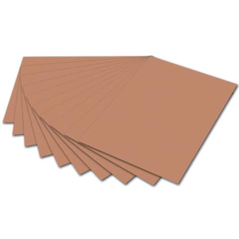 FOLIA Tonpapier - 50 x 70 cm, hellbraun