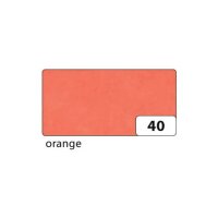 folia Transparentpapier orange 42 g/qm 25 Bogen