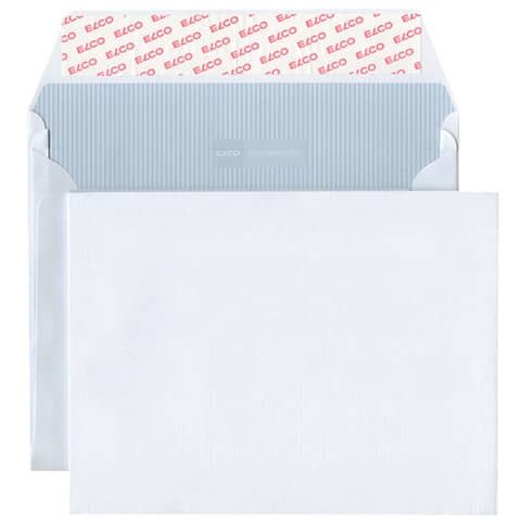 ELCO Versandtasche documento - C5 plus, weiß, 120 g/qm, Haftklebung, 20 mm Seitenfalte