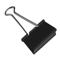 Q-CONNECT Foldback-Klammern - 51 mm, Klemmvolumen 28 mm,...