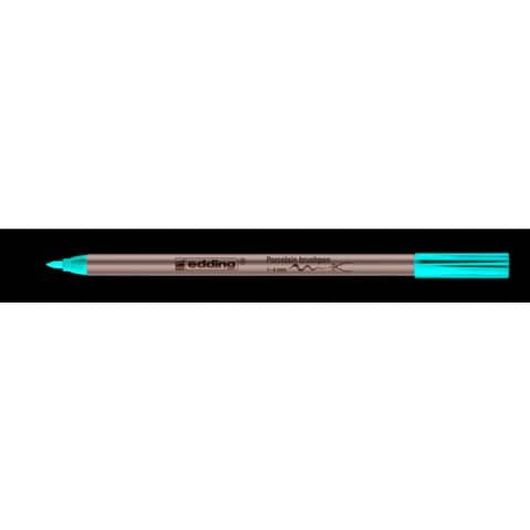 EDDING 4200 Porzellanpinselstift - 1 - 4 mm, rot