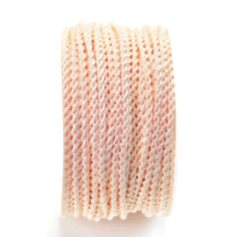 GOLDINA Kordel - 3 mm x 25 m, creme