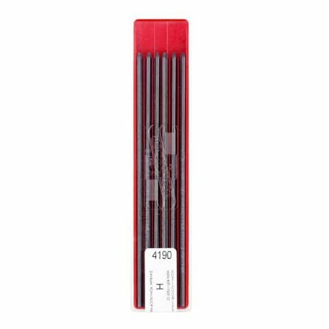 KOH-I-NOOR Fallminen-Bleistiftminen schwarz H 2,0 mm, 12 St.