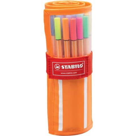 STABILO point 88 Fineliner farbsortiert 0,4 mm, 30 St.