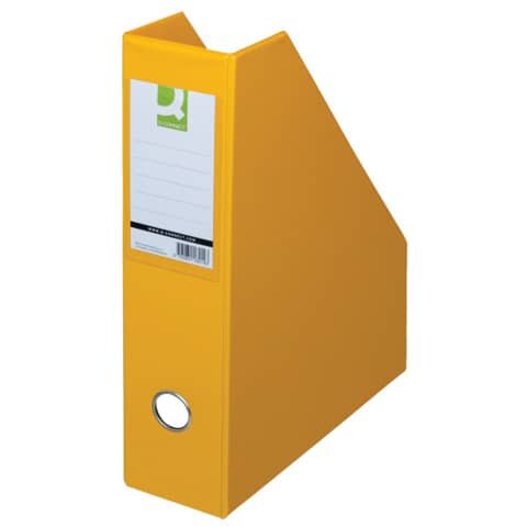 Q-CONNECT Stehsammler A4 76mm gelb
