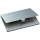 SIGEL Visitenkarten-Etui - 92 x 63 x 5 mm, silber, matt
