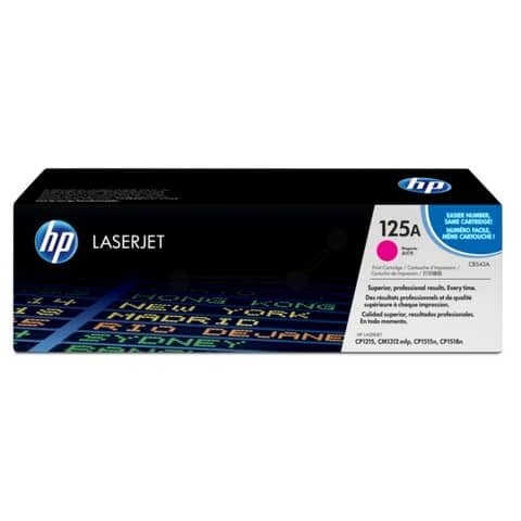 Original HP Tonerkartusche magenta (CB543A,125A,125AM,125AMAGENTA,NO125A,NO125AM,NO125AMAGENTA)