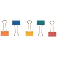 Q-CONNECT Foldback-Klammern - 32 mm, Klemmvolumen 13 mm,...