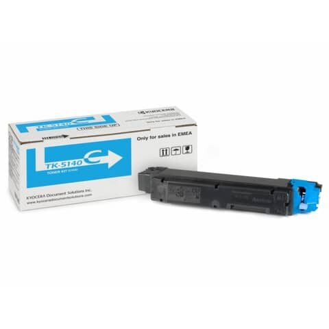 KYOCERA-MITA Original Kyocera Toner-Kit cyan (02NRCNL0,1T02NRCNL0,2NRCNL0,TK-5140C)