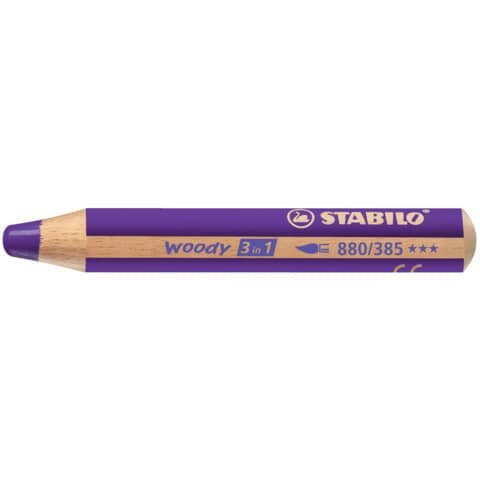 STABILO Multitalent-Stift woody 3 in 1 - violett